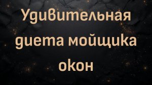 Удивительная диета мойщика окон (Ли Копус)