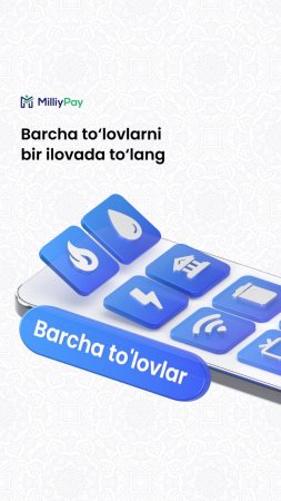 MilliPay ilovasida qanday xizmatlarga to‘lov qilish mumkin?