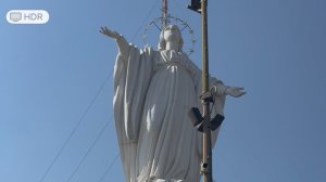 Сантьяго.Прогулка по городу: окраина и центр города, Холм Сан Кристобаль и статуя Святой Девы Марии