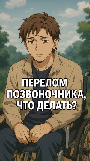 Перелом позвоночника, как дальше жить?