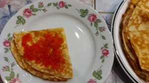 Мои любимые блины с икоркой (4)