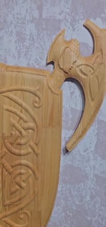 Декор из дерева до 4000 руб. по вашим  эскизам от Каен Бай#design #decor #wood #music #декор#viking