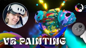 VR painting mantis #openbrush #metaquest3 #vrartist