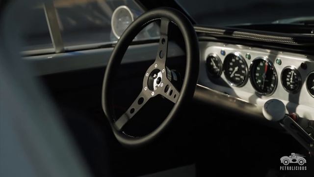 The Martini Mustang is Loud & Fast Art