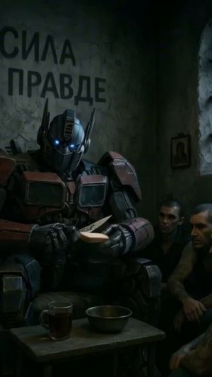 Оптимус на нарах трансформеры юмор transformers