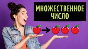 МНОЖЕСТВЕННОЕ ЧИСЛО В АНГЛИЙСКОМ ЯЗЫКЕ. Английский для начинающих
