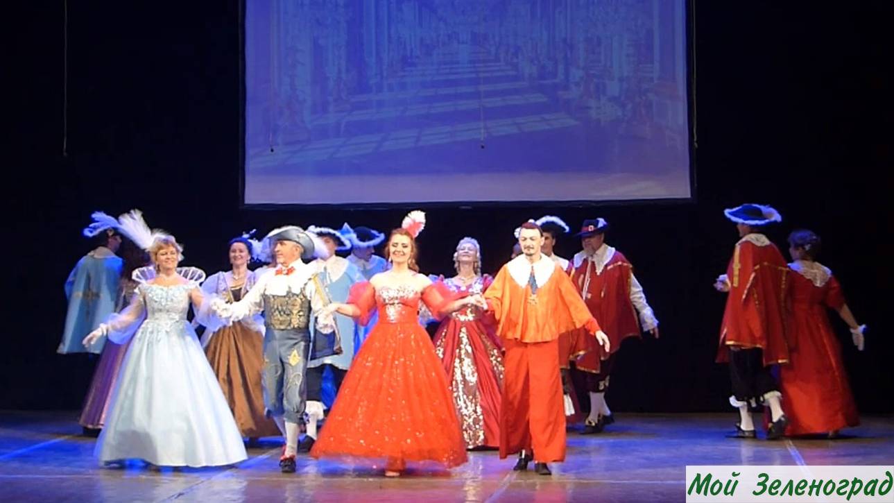 Студия исторических бальных танцев «Зеленоградский бал» - Полонез смотреть онлайн