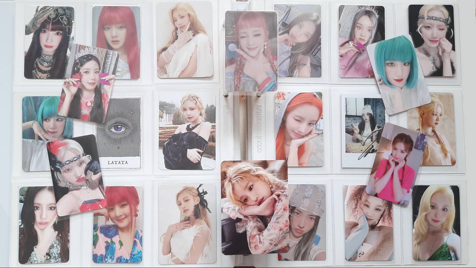 обустраиваю БИНДЕР I-DLE эпизод третий