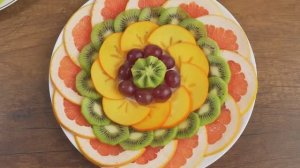 КРАСИВАЯ ФРУКТОВАЯ НАРЕЗКА НА ПРАЗДНИЧНЫЙ СТОЛ | 5 Фруктовых тарелок