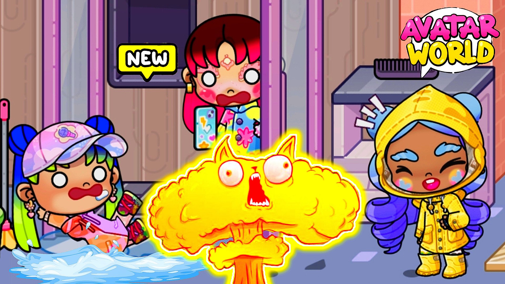 ПРЯТКИ С НЕЧТО ЖУТКИМ 😱 ИЗОЛЬДА СБЕЖАЛА С БОЛЬНИЦЫ ♥️AVATAR WORLD ХОРРОР♥️ смотреть онлайн