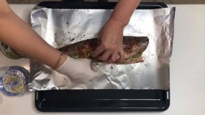 РЫБА В ДУХОВКЕ (ГОЛЕЦ) ВКУСНЕЙШАЯ РЫБА.!  РЫБА ЗА 10 МИНУТ. РЫБА В ФОЛЬГЕ..