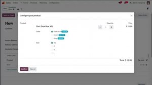 Выбор варианта продажи Odoo 17