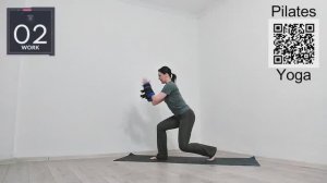 День 9 – 30-минутная тренировка Power Pilates  | Только стоя | 1-месячный челлендж по пилатесу