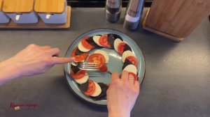 ЗАКУСКА КАПРЕЗЕ! Як СМАЧНО Приготувати Салат із Помідорів та Моцарелли!