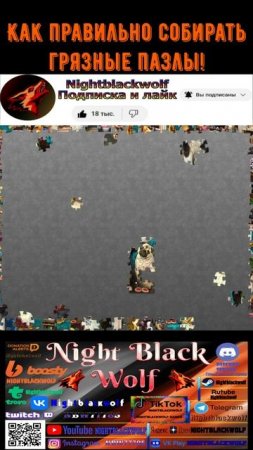 Собираю грязные пазлы! Puzzles! Грязный Мопс! #shorts