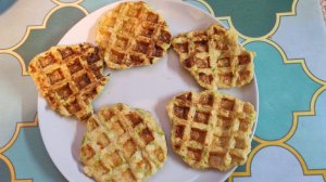 ПП кабачковые вафли с отжиманием  кабачка