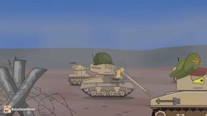 HomeAnimations – Мультики про танки  История Американских танков - Мультики про танки