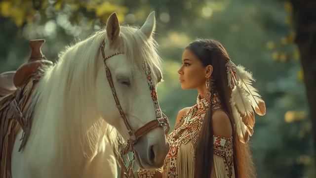 В сердце леса - Нежная музыка Индейцев для расслабления и отдыха, фоновая музыка с флейтой