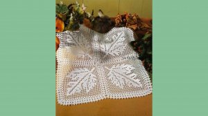 Салфетка крючком. Квадратные и прямоугольные 👍