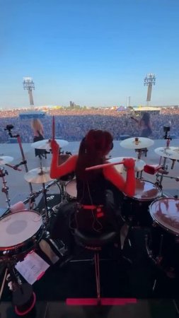The Warning  AUTOMATIC SUN outro  - Stage Shot Pau Cam at NOVA ROCK 2025