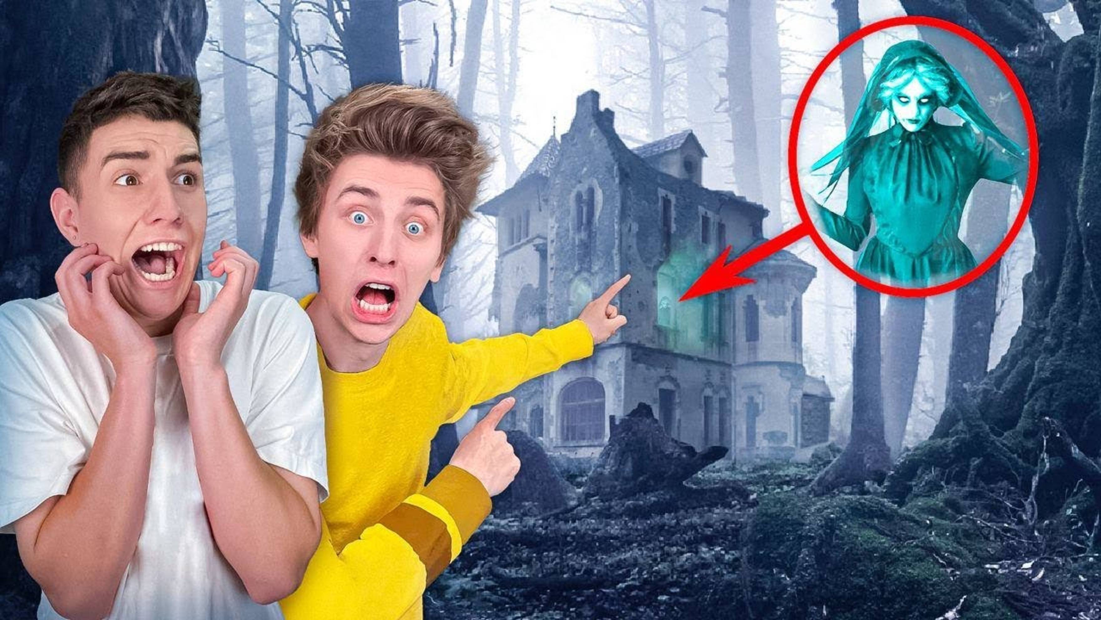 А4 : Ночь в ЗАБРОШЕННОМ ЗАМКЕ с ПРИЗРАКАМИ ! ВЛАД А4