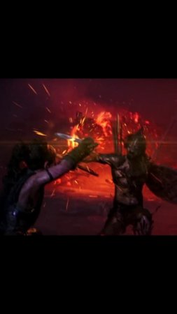Красивая деревня красиво горит▶Senua’s Saga: Hellblade II  #Валерианыч #shorts