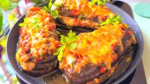 Вкусный ужин за 20 минут! БЫСТРЫЙ рецепт баклажанов – пальчики оближешь! Просто и вкусно!