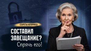 Худший совет, который я слышала: "Никому не говори, что составил завещание!"