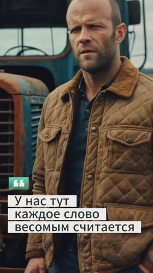 У нас тут каждое слово весомым считается