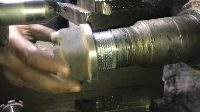 Repairing Broken Rear Axle Spindle Bearing Size Thread Rebuild Rear Axle Tube Restoration смотреть онлайн