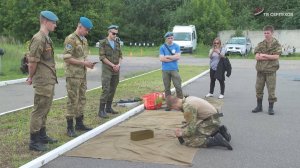 В Серпухове "Маргеловцы" получили десантные береты
