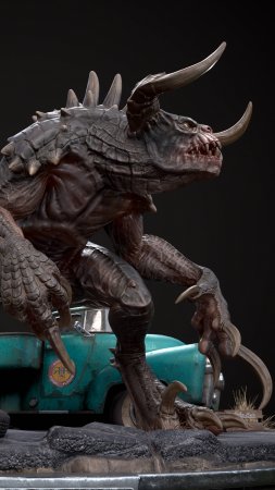 Fallout 4 - "Коготь смерти" #fallout #gamedev #games #cg #3d #art