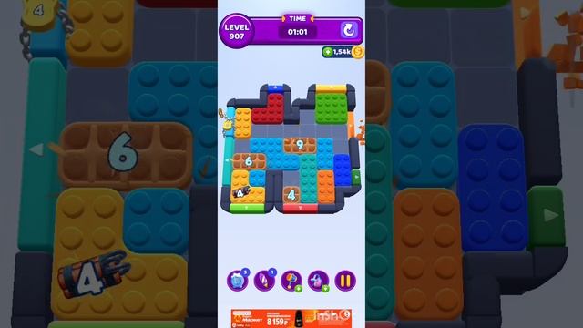 color block jam 907 уровень