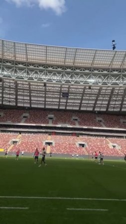 Закрытая тренировка ЦСКА перед суперфиналом FONBET