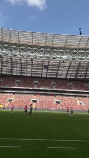 Закрытая тренировка ЦСКА перед суперфиналом FONBET