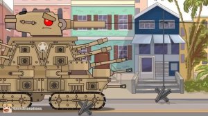 HomeAnimations – Мультики про танки  Битва за город - Мультики про танки