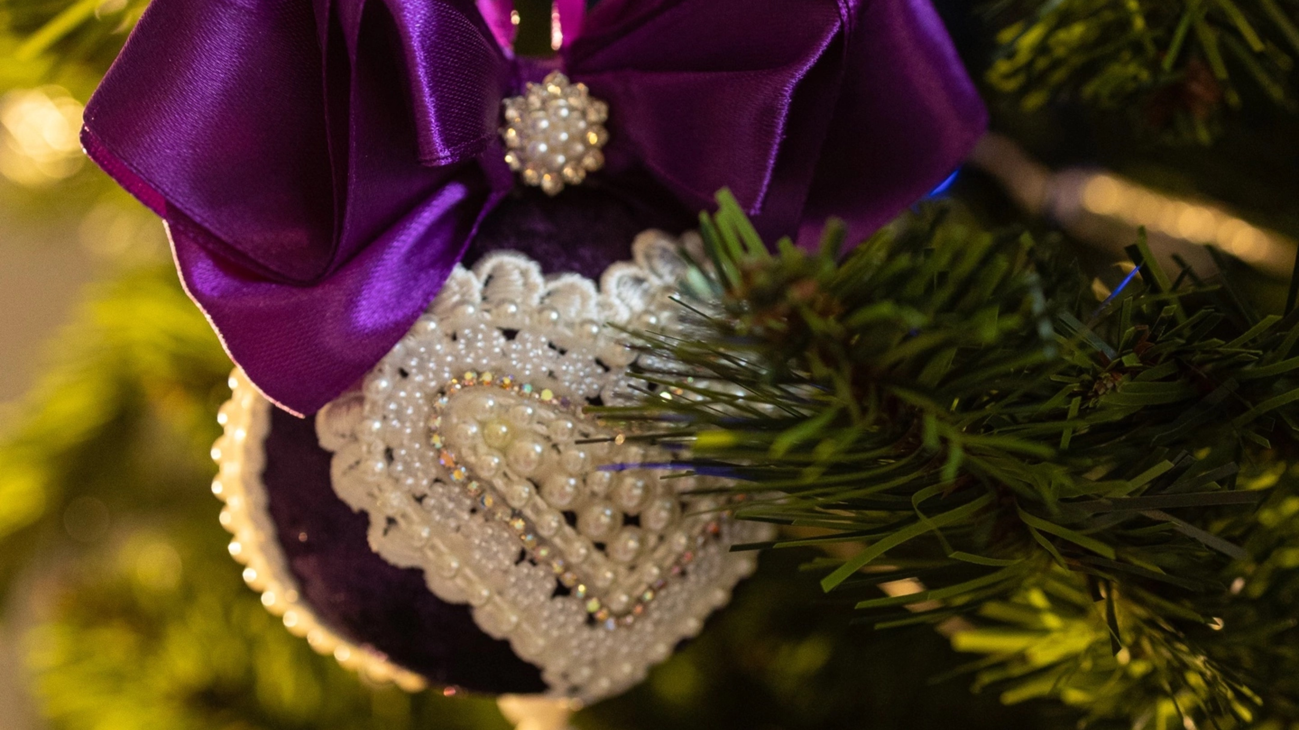 Создание новогодних украшений ( елочных шаров)