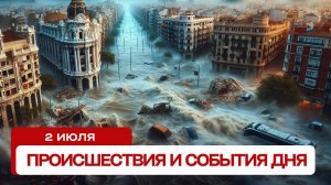 Катаклизмы за день 02.07.2025. Новости сегодня, ЧП, события дня!