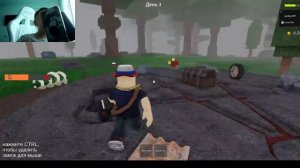 Играем в 99 ночей в лесу в roblox с Северам