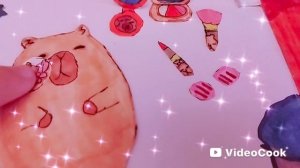 Лабубу и капибара .Бумажный город.