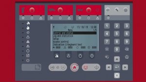 Fire appliance interface demo video FAS EN54 R3500