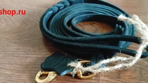 Узкий кожаный поводок для собак "GOOD SPIRITS"