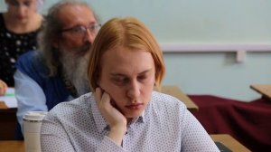 Студенты отделения теологии РГУ сдают выпускные экзамены (01.07.2025 г.)