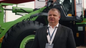 Видео-обзор электрического фронтального погрузчика 870HE