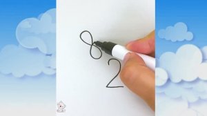 Как нарисовать маленькую крысу из цифр