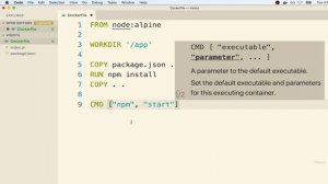 3. Assembling a Dockerfile