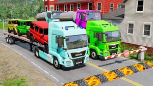 Машинки летают и прыгают! Развивающие мультики Машины помощники. Мультфильмы про машинки