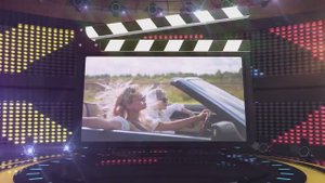 Заставка Кино с хлопушкой для ваших фото. Интро, промо, opener. Пример