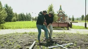 Честь первой лопаты доверили СЕБЕ!!! Народный памятник шахтёрам!!!