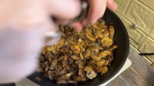 ЖУЛЬЕН С ГРИБАМИ!  ПРОСТОЙ И БЕЗУМНО ВКУСНЫЙ!  РЕЦЕПТ!